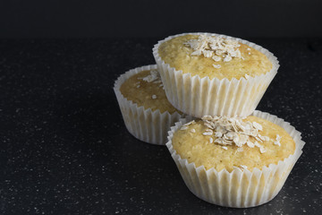 Cupcakes de avena