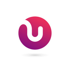 Letter U logo icon design template elements © arbuzu
