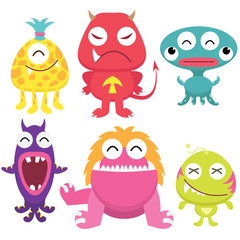 Litter Monsters Set