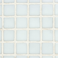 White swimming pool tiles background