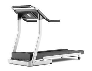 treadmill isolated on white background - 86727542