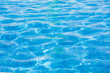 Fototapeta na wymiar blue clean water at the seaside