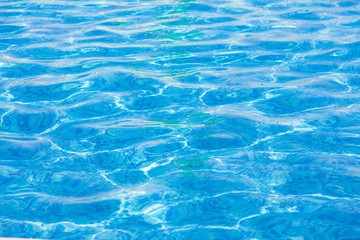 blue clean water at the seaside