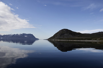 landscape of south greenland