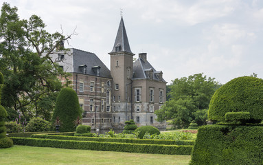 garden of the landscape Twickel in Holland