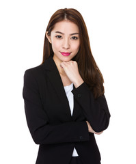 Fototapeta premium Young businesswoman