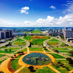 World heritage city, Brasilia - obrazy, fototapety, plakaty