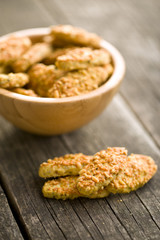 salty snack with cheese