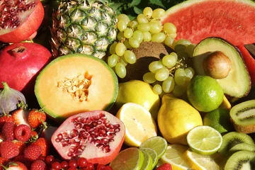 Kissenbezug Fresh tropical fruits © Siegi