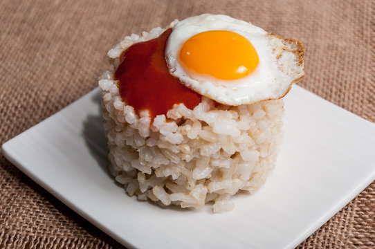 Arroz a la cubana