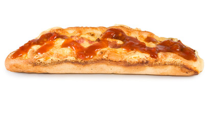 image of buns with sausage and cheese