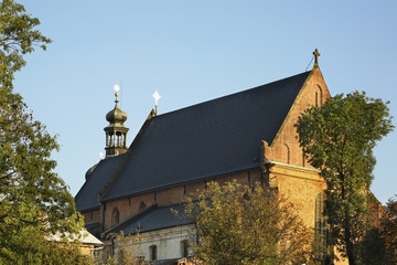 Church of the Holy Trinity in Krosno. Poland - obrazy, fototapety, plakaty