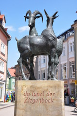Ziegenbrunnen in Ilmenau / Thüringen