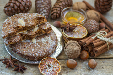 Nuremberg gingerbread is a traditional Christmas treat