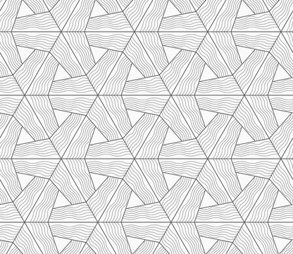 Slim gray wavy textured tetrapods