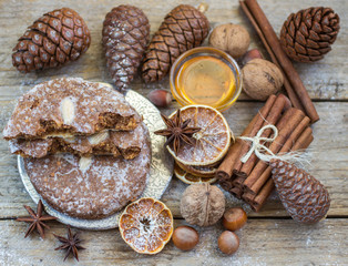 Nuremberg gingerbread is a traditional Christmas treat