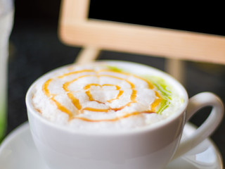 Coffee cream soft.