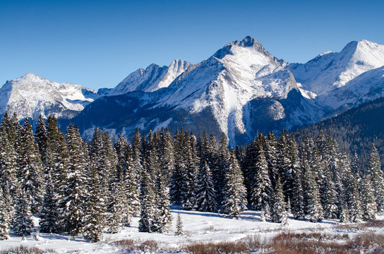 Fototapeta Snow mountain