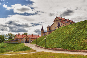 Gorgeous Niasvizh castle in Belarus