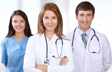 Fototapeta premium Nurse, Doctor, Healthcare And Medicine.