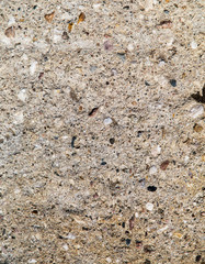 background destruction of the old concrete