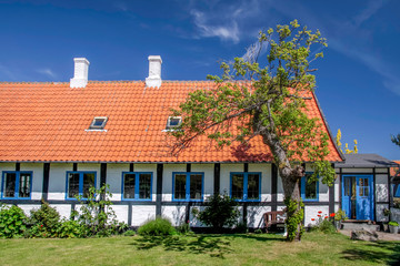 Idyllisches Fachwerkhaus auf Bornholm