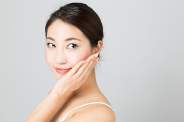 attractive asian woman beauty image