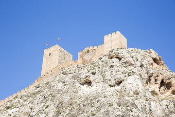 Fototapeta na wymiar Ancient Castle of Sax - Alicante - Spain