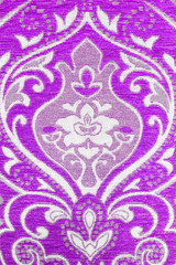 purple vintage fabric with gold decor