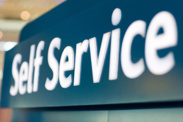 self service sign