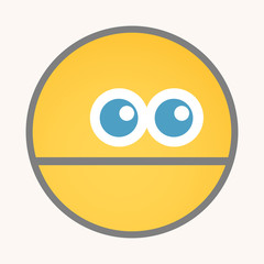 Foolish - Cartoon Smiley Vector Face