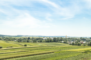 Fototapeta na wymiar Landscape in Western UKraine