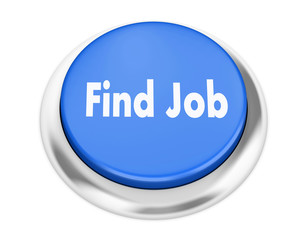 Text find job button 3d render