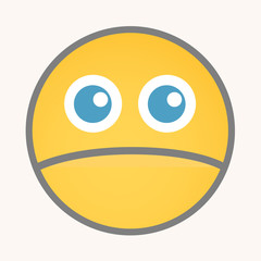 Innocent - Cartoon Smiley Vector Face