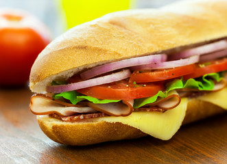 Ham and Cheese Sandwich