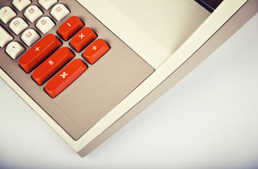Large Vintage Calculator