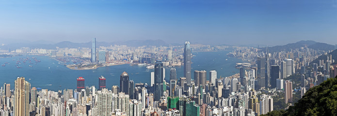 Obraz premium Hong Kong in daytime
