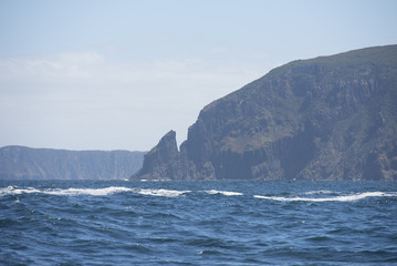 High Cliff coast ocean Bruny Island Tasmania