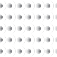 Background with balls seamless, vector