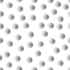 Background with balls seamless, vector