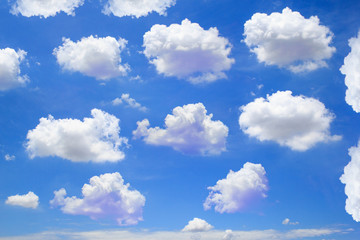 Obraz na płótnie Canvas Clouds and blue sky