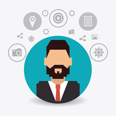 Social network design.