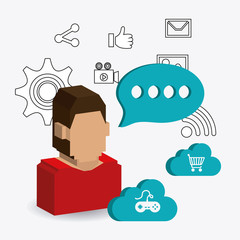 Social network design.