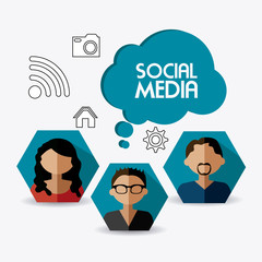 Social network design.