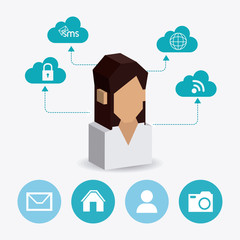 Social network design.