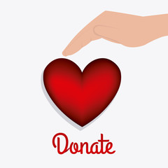 Blood donation design.