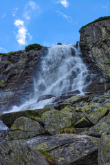 Skok waterfall, High Tatras in Slovakia © huspi