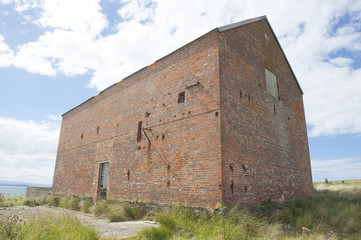 Fototapeta na wymiar Darlington Maria Island Convict House Ruin