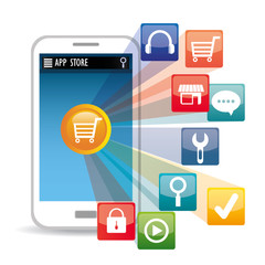 Smartphone app design.