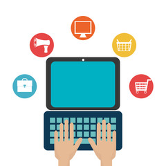 Digital marketing design.